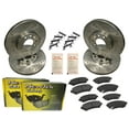 thumbnail image 1 of CDK112917001D Front and Rear Drilled Rotors and Ceramic Pads and Hardware Set Kits, 1 of 9