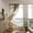 Green, variant on Curtains for Living Room, Woven Plaid Window Curtains, Semi Sheer Drapes for Bedroom, Farmhouse Style Decorative Curtain Panels, Beige