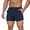 Navy, variant on HAYIMI Mens Athletic Shorts Running 3 Inch Inseam Lightweight Athletic Workout Gym Basketball Breathable Casual Summer Solid Color Moisture-Wicking Stretch Golf Classic-Fit Bottoms, Grey, L