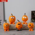 thumbnail image 2 of 2023 nueva calabaza de Halloween decoración al aire libre decoración del hogar fantasma fiesta calabaza resina arte (valores.mx), 2 of 4