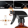 thumbnail image 2 of Botellas de aerosol PrettyCare Amber Glass 240 ml (paquete de 3), 2 of 8