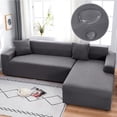 thumbnail image 1 of Funda de sofá elástica impermeable para sala de estar, cubierta de sofá de esquina, Chaise Longue, en forma de L, 1 of 4