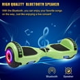 thumbnail image 4 of CBD Plating Rose Red 6.5" Two-Wheel Self Balancing Hoverboard with Bluetooth Speaker and LED Lights Electric Scooter, 4 of 6