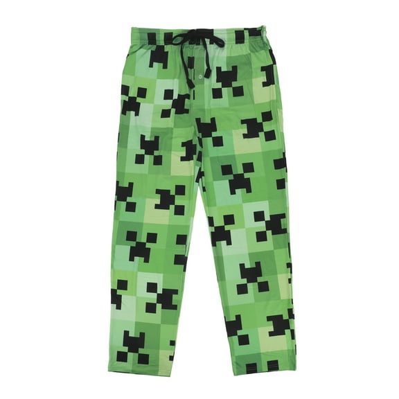 Minecraft Creeper All-Over Print Men's Sleep Pajama Pants
