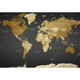 thumbnail image 2 of VIVYET Wall Mural - World Map: Modern Geography, 2 of 5