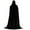 Black, variant on GYRATEDREAM Unisex Kids Velvet Cloak Cape With Hooded Gray Cloak For Halloween Christmas Cosplay Costumes