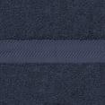 thumbnail image 3 of Premium Classic Ultra-Soft Cotton Assorted 12-Piece Eco-Friendly Towel Set - 27" x 54", 16" x 28", 13" x 13", Navy Blue, 3 of 6