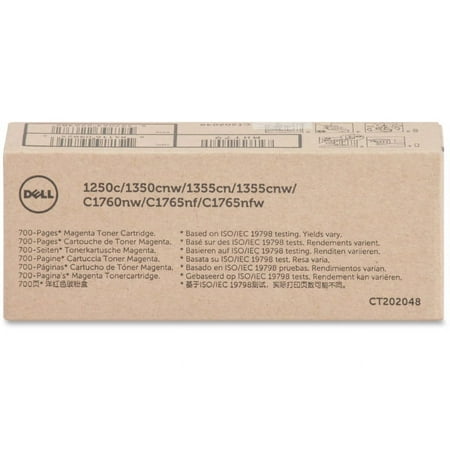 UPC: 0884116098256 | Dell DLLMHT79 1250c Standard Yield Toner Cartridge 1 / Each