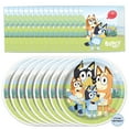 thumbnail image 2 of Bluey Birthday Decorations for 8 Guests | Bluey Birthday Party Supplies | Large 9" Plates, Napkins, Sticker, 2 of 4