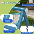 thumbnail image 5 of Outsunny Metal Swing Set for Backyard, 3 in 1 Design, Holds Up to 352 lbs., 5 of 9
