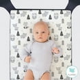 thumbnail image 4 of The Peanutshell Woodland Plaid Mini Crib, Playard Sheet 3 Pack Set, 4 of 7