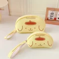 thumbnail image 2 of 2 unids/set japonés Hello Kitty Cinnamoroll Kuromi bolsa de maquillaje monedero Anime lindo Sanrio bolsa de almacenamiento de llaves de mano regalos para niñas, 2 of 5