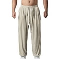 thumbnail image 6 of KyCheLot Men's Baggy Sports Pants with Pockets Drawstring Waist Lightweight Straight Leg Long Pants, 6 of 6