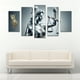 thumbnail image 3 of Cuadro decorativo Cuadros Abigail Diosa de la Justicia 5 piezas, 3 of 5