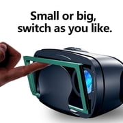 High Performance VR Headset with Adjustable Features and Game Controller