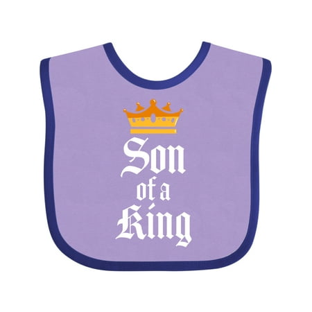 

Inktastic Son of a King Fathers Day Baby Gift Gift Baby Boy or Baby Girl Bib