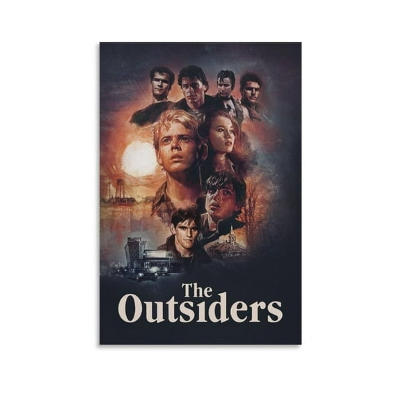 The Outsiders Movie Posters Wall Art Decor Print Picture Paintings for Living Room Bedroom Decoration