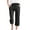 Clearance pants-Black, variant on Brilliant Womens Pants Plus Size Fashion Womens Casual Solid Color Elastic Loose Pants Straight Wide Leg Trousers with Pocket Black 4XL-5XL