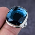 thumbnail image 2 of Natural Tourmaline Gemstone Handmade 925 Sterling Silver Jewelry Ring S.7, 2 of 2
