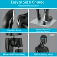 thumbnail image 5 of ZENY Male Mannequin Full Body Maniquine Model Adjustable Polypropylene Stand, 73.62", 5 of 8