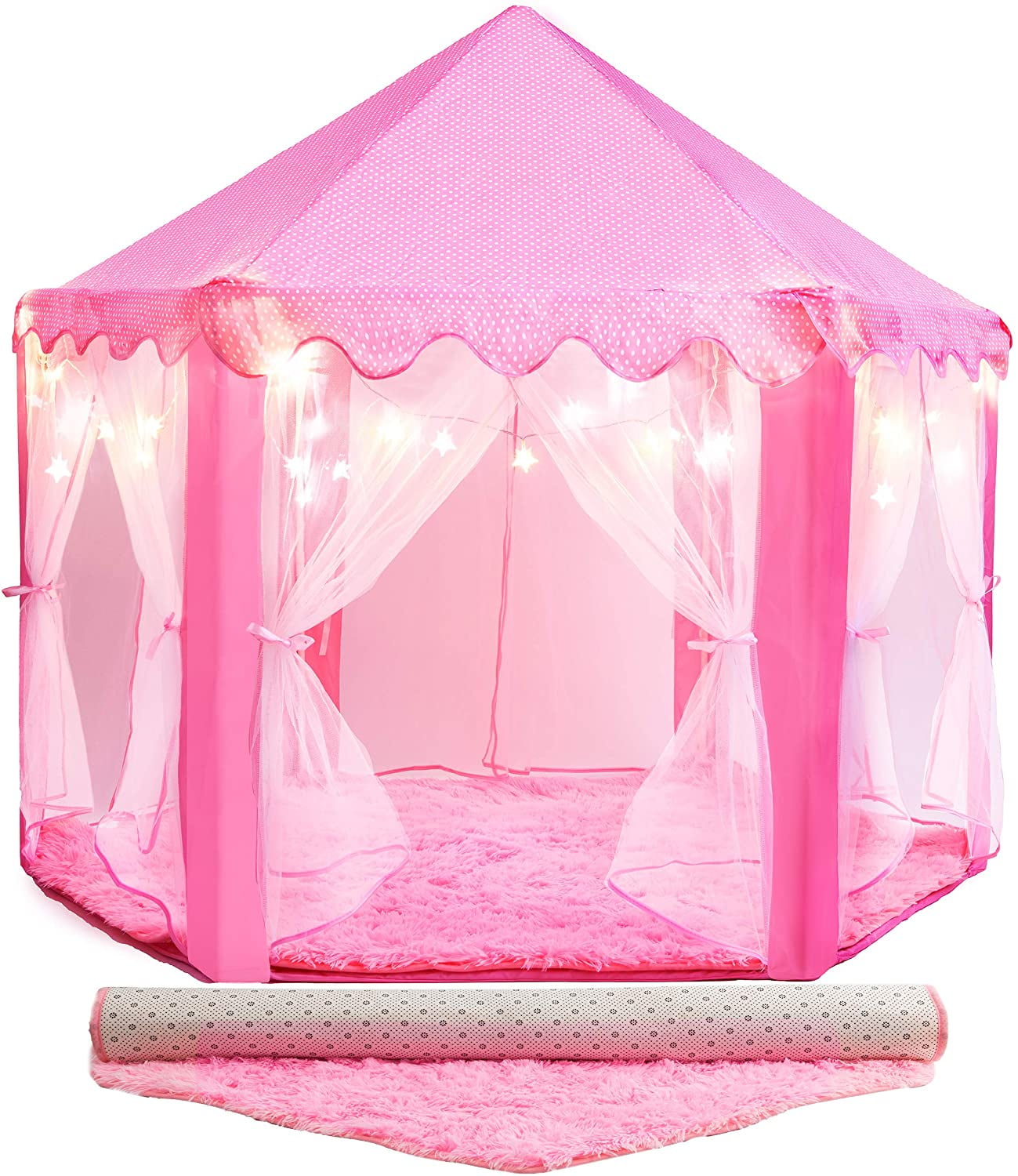 Tent Princess Castle Play Indoor Outdoor Playhouse Beach Fancy Interesting Worth for sale online 