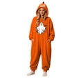 thumbnail image 2 of Couples Halloween Jumpsuit Pajamas, Matching One Piece Sleepwear Costume with Cozy Loungewear Design for Men and Women, 2 of 8