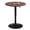 Set of 1-Nut Brown, variant on Furniliving Modern Round Bar Table, Adjustable Height and 360° Swivel Pub Table, Cocktail Table with Black Metal Base for Bar, Dining Room, Kitchen,Cafe, Black