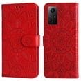 thumbnail image 4 of Funda tipo cartera GANGXUN para Xiaomi Redmi Note 12s 4G , diseño girasol, cuero PU, soporte, cierre magnético, tarjetero, 4 of 5