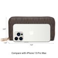 thumbnail image 3 of Jeans vaqueros Wallet MKP COLLECTION para mujer con doble cierre, 3 of 6