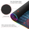thumbnail image 4 of Large RGB Wireless Charging Mouse Pad Red Magical Dragon King14 LED Modes Non-Slip Gaming Mat for Desktop Laptop Office Home, 4 of 6