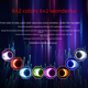 thumbnail image 4 of Luz de noche USB para coche, luz de ambiente para coche, luz de noche LED, luz portátil para exteriores, luz redonda, iluminación para pies de coche, 4 of 5