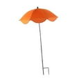 thumbnail image 3 of S SERENABLE Plant Shade Umbrella Convenient Protection Sunshade Cloth for Outdoor Plants Orange, 3 of 9