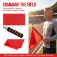 thumbnail image 3 of FUTUREORYY 2Ud Flag Hand Held Para Árbitro Uso Deportivo Y Señalización Precisa, 3 of 8