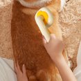 thumbnail image 4 of Peine de cepillo de vapor en spray para aseo para mascotas | Herramienta de depilación de masaje desenredante | Para Perros Gatos | Mango ergonómico antideslizante | Dientes redondeados suaves, 4 of 6