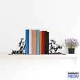 thumbnail image 3 of Handmadetneonsign Horse Metal Bookends, Horse Name Bookend, Horse Lover Gift Table Bookshelf Decor 80305, 3 of 4