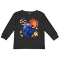 thumbnail image 3 of Inktastic Cancer Crab Constellation Zodiac Sign Illustration Boys or Girls Long Sleeve Toddler T-Shirt, 3 of 5
