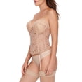 thumbnail image 3 of Va Bien Womens Lacey Strapless Bustier Style-7474, 3 of 3