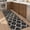 Black/Colette, variant on SUNDEREY 8'x10' Easy Jute Area Rug, Large Washable Living Room Rug, Checkerboard Indoor Outdoor Carpet, Modern Geometric Farmhouse Checkered Non Slip Black Carpet for Dining Room Apartment,Black