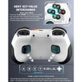 thumbnail image 3 of Wireless Mobile Gaming Controller - Compatible With IPad/iPhone/Tablet, Cloud Remote Joystick For IOS/Android, Features Macro Buttons, Hall-Rocker, Hall-Trigger - Starry Star Edition, 3 of 7