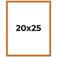 thumbnail image 2 of 20x25 Honey Brown Real Wood Picture Frame Width 0.75 inches | Interior Frame Depth 0.5 inches |, 2 of 8