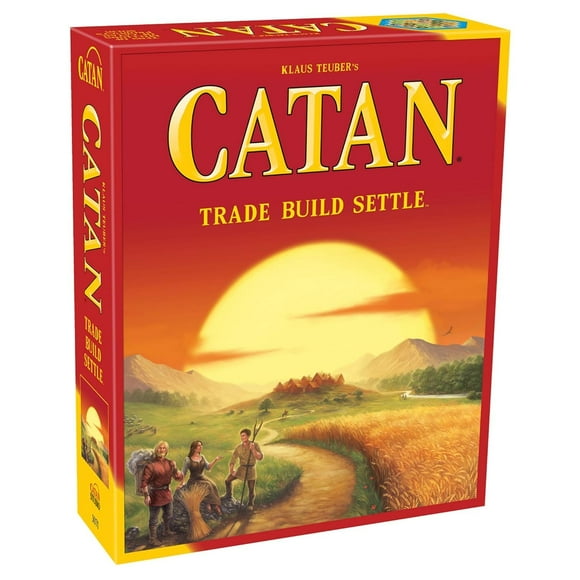 Juego de mesa de aventura, juego base de Catan para adultos y familiares