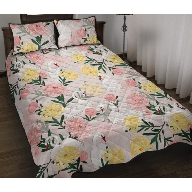 Juego de Cama Cisne Flor