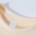 thumbnail image 5 of GILIGEGE Womens Cropped Sweatshirts Loose Fit Long Sleeve Crewneck Crop Pullover Sweaters Workout Tops Relaxed Fit ,Soft lining,Ribbed cuffs,Lightweight warmth,Fall Winter Clothes 2026 Beige L, 5 of 8