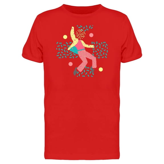 Man Dancing Style Art Retro Tee Men's -Image by Shutterstock