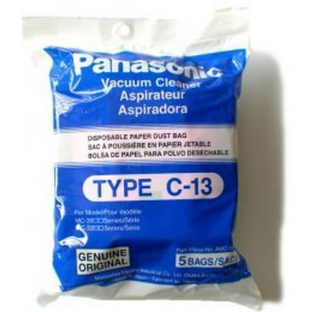 Panasonic Type C-13 Bags #AMC-S5EP- Genuine - 5 (Panasonic Ep Ma70 Best Price)