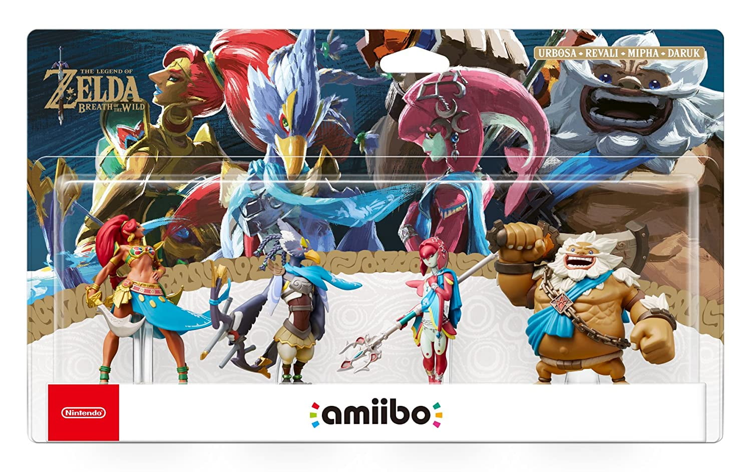 The Champions Amiibo - The Legend of Zelda: Breath of the Wild Collection  (Nintendo Wii U/Nintendo 3DS/Nintendo Switch) - Walmart.com