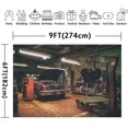 thumbnail image 2 of Old Garage Backdrops for Photography,9x6FT,Car Repair Backgrounds,Themed Party Photo Booth Studio Props LUZZ541, 2 of 5
