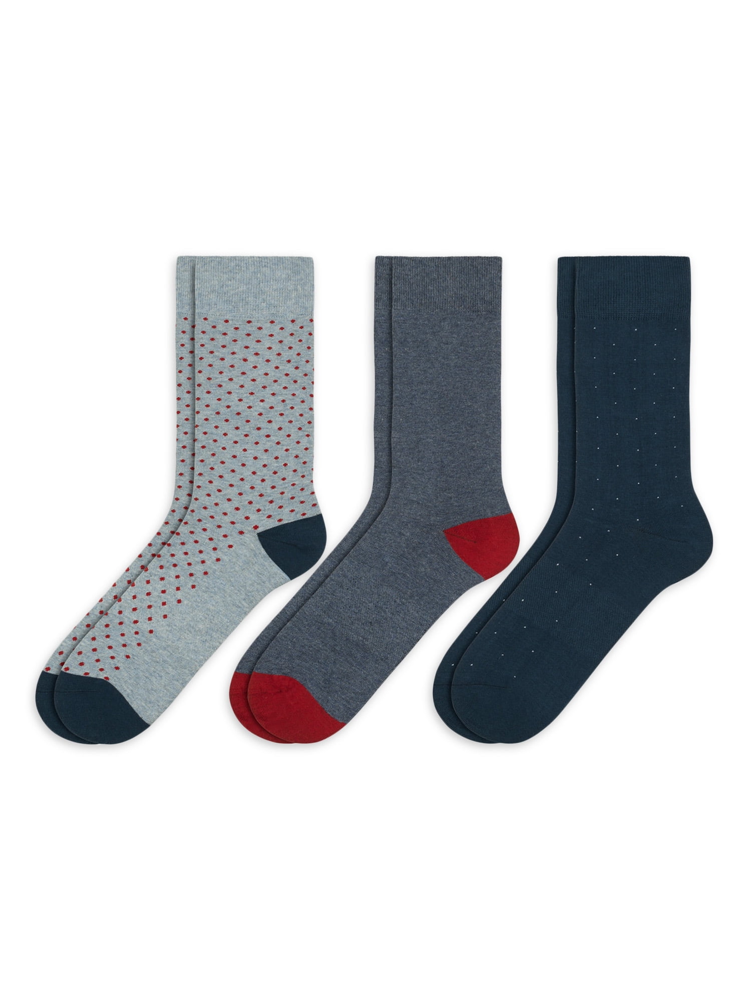 Men's Classic Geo Striped Cotton Socks