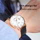 thumbnail image 5 of Relojes De Hombre Reloj De Cuarzo Luminoso Resistente Al Agua Relojes De Moda Simples De Negocios Ultra Delgados Yuarrent AP004880-02, 5 of 6