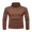 Coffee, variant on Men Thermal High Collar Turtleneck Slim Fit Pullover Long Sleeve Ribbed Knit Sweater Stretch Basic Shirts Tops